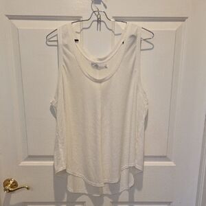 Prana White Tank Top